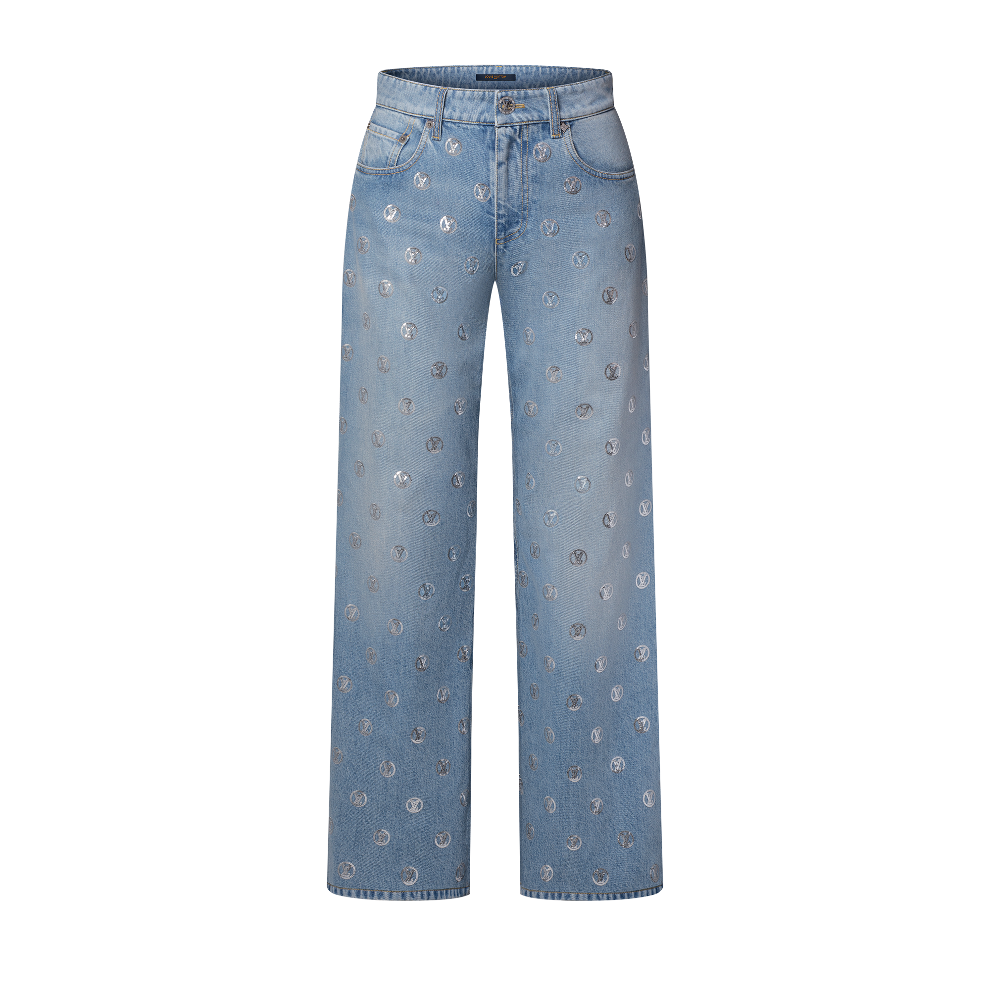 Louis Vuitton ダークストレートデニム FR 46 / USA 36 ブラック（黒